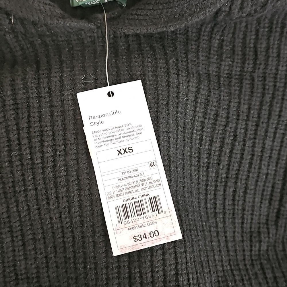 Wild Fable Women's Oversized Ribbed Hooded Pullover Sweater - Picture 6 of 7